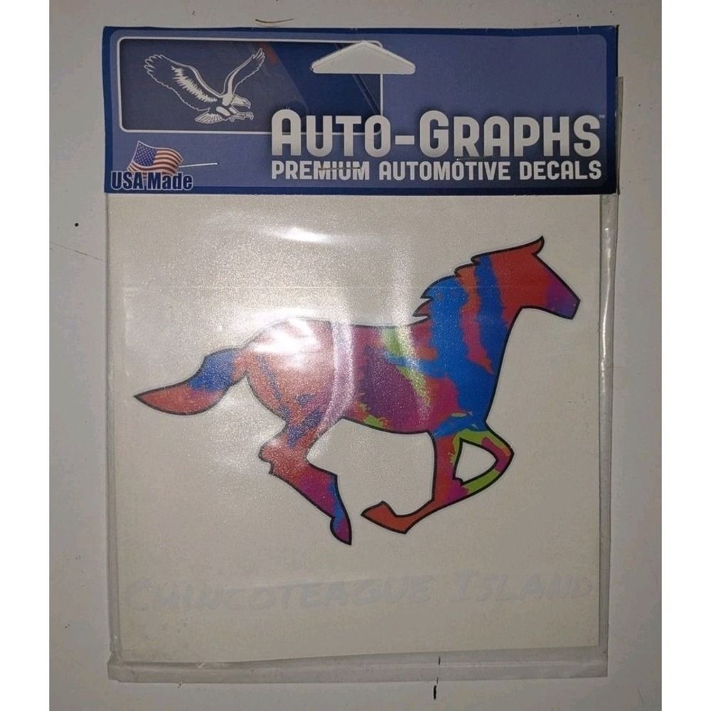 Corolla Wild Horses Decal Outer Banks OBX Vinyl Sticker Auto-Graphs Mustang NIP